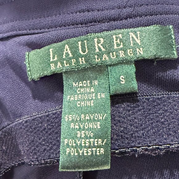 Ralph Lauren Navy Sleeveless Maxi Dress - Picture 2 of 8